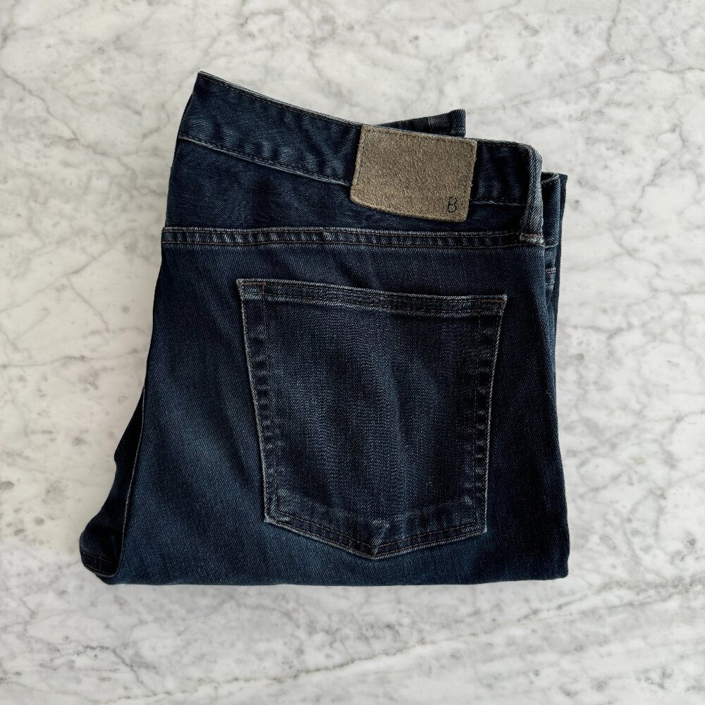 Bonobos Slim Fit Stretch Denim, 34 x 34, Blue